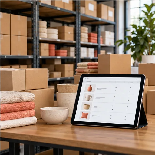 Wholesale inventory and a digital product list